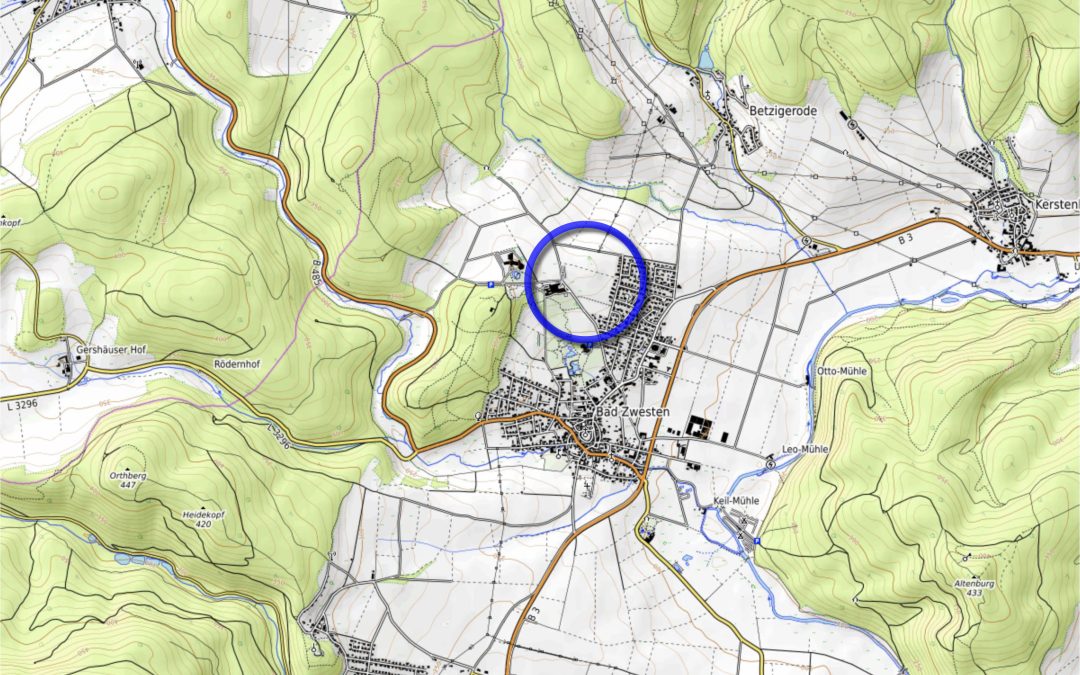 Flächennutzungsplanänderung im Bereich des Bebauungsplans „An der Hardt, 2. Änderung und Erweiterung“