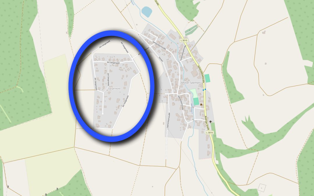 Bebauungsplan „Wohngebiet Steigerwald, 1. Änderung“